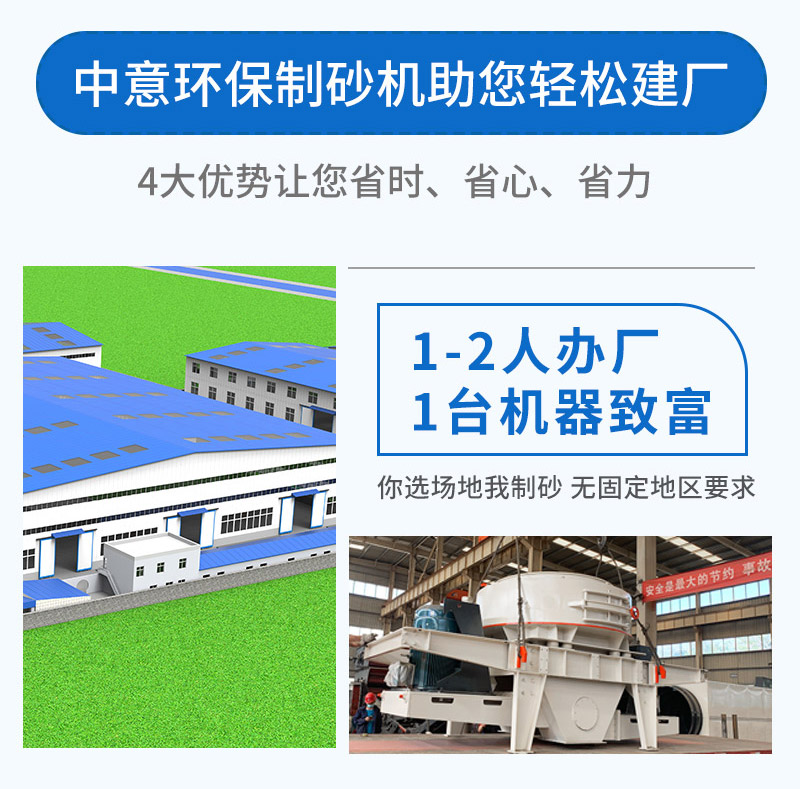 中意礦機破碎制砂設備助您輕松建廠